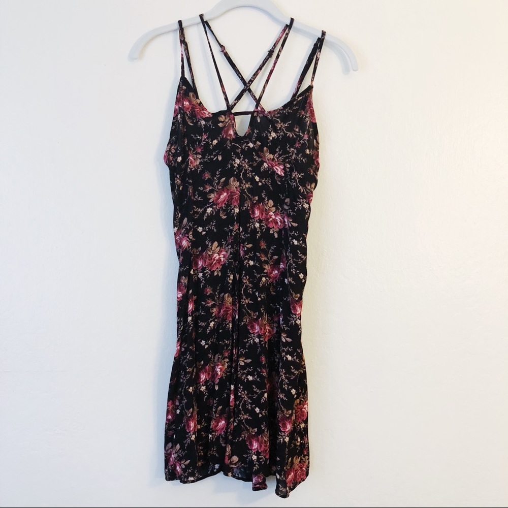 AEO floral strappy babydoll dress - Picture 2 of 5